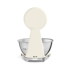 Analog And Digital Kitchen Scale 5Kg 1G Accuracy Stainless Steel Cream