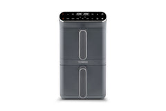 Dual Stack Air Fryer 11L 2460W 6 Presets Graphite