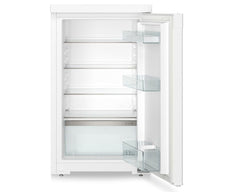 Under Counter Fridge 110L LED Light Touch Control Reversible Door White