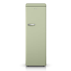 Tall Larder Fridge 337L 5 Shelves Frost Free Green