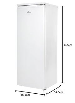 Tall Larder Fridge 241L Freestanding With Mark-Proof Finish White