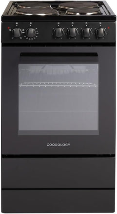 Freestanding Electric Cooker 62L 50cm Black