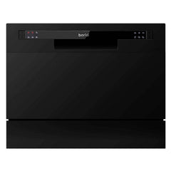 Table Top Dishwasher 6 Place Settings 6 Programmes Black