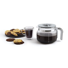 Drip Coffee Machine 1.4L 1050W 10 Cup Auto-Start Cream
