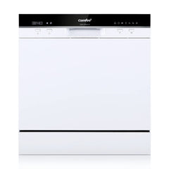 Freestanding Dishwasher 13 Place Settings 6 Programmes White Auto Door Open