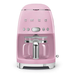 Drip Coffee Machine 1.4L 10 Cups Programmable Timer Pink