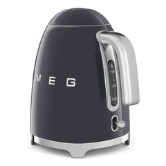 50's Style Jug Kettle 1.7L 3000W Soft Opening 360 Swivel Base Slate Grey