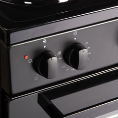 Freestanding Electric Cooker 62L 50cm Black