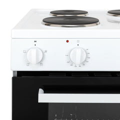 Freestanding Single Cavity Electric Cooker 68L 60cm White