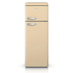 Tall Larder Fridge 337L 5 Shelves Frost Free Green