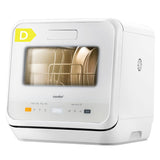 Table Top Dishwasher 6 Programs 5L Tank 72H Storage White