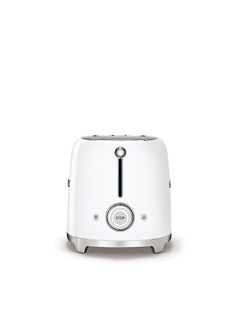 2-Slice Toaster 950W 6 Browning Levels Retro White