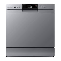 Table Top Dishwasher 8 Place Settings 7 Wash Cycles Silver