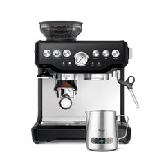 Bean To Cup Coffee Machine 16 Grind Settings 15 Bar Pump PID Temp Control Brushed Stainless Steel