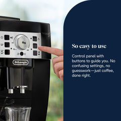 Automatic Bean to Cup Coffee Machine Espresso and Cappuccino Maker Black