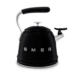 Whistling Kettle 2.3L Stainless Steel Silicone Handle Black