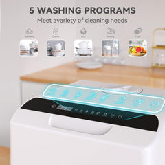 Table Top Dishwasher 5 Place Settings 5L Tank 6 Programmes White