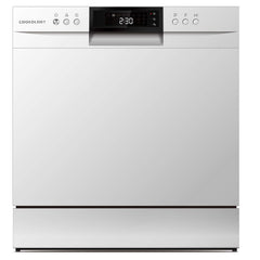 Table Top Dishwasher 8 Place Settings 7 Wash Cycles Silver