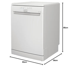 Freestanding Dishwasher 9.5L 5 Programs 60cm Wide White