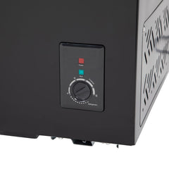 Chest Freezer 99L Removable Basket Adjustable Thermostat Black