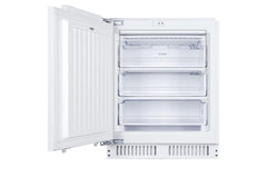 Integrated Undercounter Fridge 135L Adjustable Shelves LED Display White