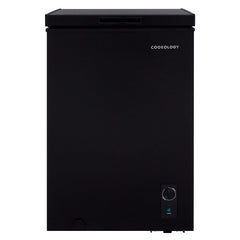 Freestanding Chest Freezer 99L Adjustable Thermostat Black