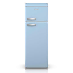Tall Larder Fridge 337L 5 Shelves Frost Free Green