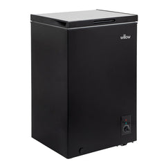 Chest Freezer 99L Removable Basket Adjustable Thermostat Black