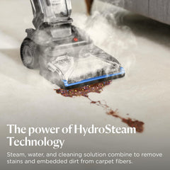 Carpet Cleaner Hydrosteam Technology 3.8L Quick Dry 30 Mins Titanium Blue