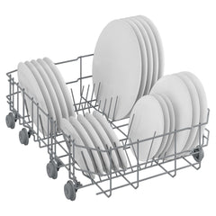 Freestanding Dishwasher 4 Place Settings 44.8cm White E Rated