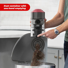 Cordless Stick Vacuum Cleaner 450W 45kPa Suction 60min Runtime Red