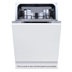 Built-In Dishwasher 10 Place Settings 7 Programs White 30 Min Quick Wash
