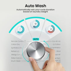 Freestanding Washer Dryer 8kg Wash 5kg Dry 1400rpm White