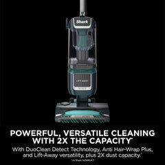 Upright Vacuum Cleaner 2.5L XL Dust Cup DuoClean Detect Corded Blue
