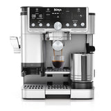 3-In-1 Espresso Cold Brew Filter Coffee Machine 25 Grind Settings Silver