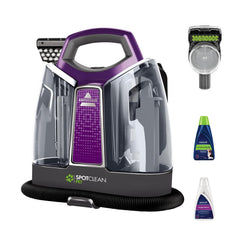 Portable Carpet Cleaner 330W HeatWave Technology Spot Cleaner Titanium/Red