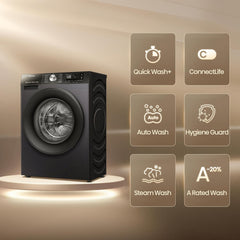 Freestanding Washer Dryer 10.5Kg Wash 6Kg Dry 1400Rpm Black