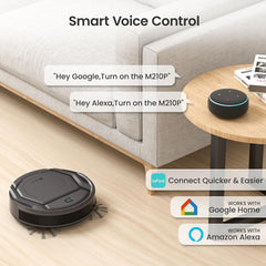 Robot Vacuum And Mop 5000Pa Carpet Boost 120 Min Black