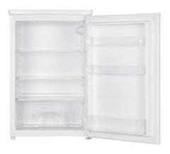 Under Counter Fridge 127L Adjustable Shelves Crisper Drawer White