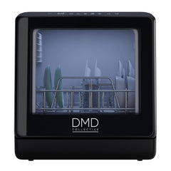 Mini Countertop Dishwasher 5L Touch Control LED Display 6 Programs Black