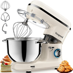 Stand Mixer 6.2L 1500W 6 Speed Red