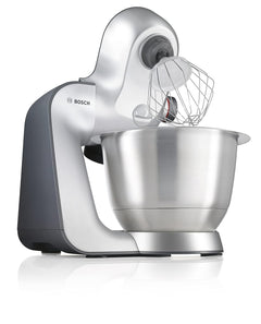 Stand Mixer 7 In 1 1000W 3.9L Bowl 7 Speeds White Silver