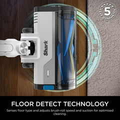 Cordless Stick Vacuum Cleaner 0.7L Floor Detect Anti-Hair Wrap Java