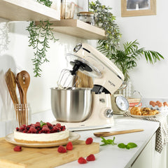 Stand Mixer 5L 1300W 8 Speed Cream