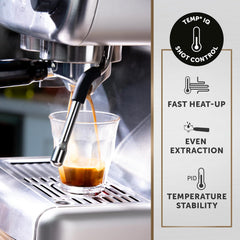 Espresso Machine 2.8L 15 Bar Integrated Grinder Stainless Steel