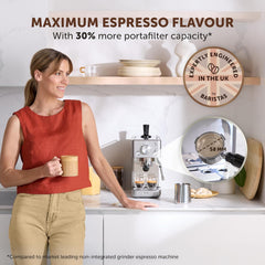 Espresso Machine 15 Bar Pump Milk Frother Silver