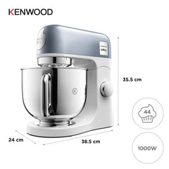 Stand Mixer 5L 1000W 6 Speed Blue