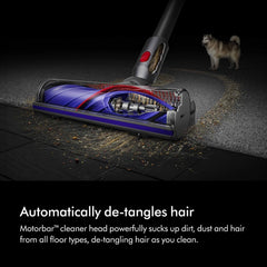 Cordless Stick Vacuum Cleaner 130 AW 40 Min Runtime Silver/Nickel