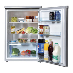 Under Counter Larder Fridge 133L 55cm Silver Reversible Door
